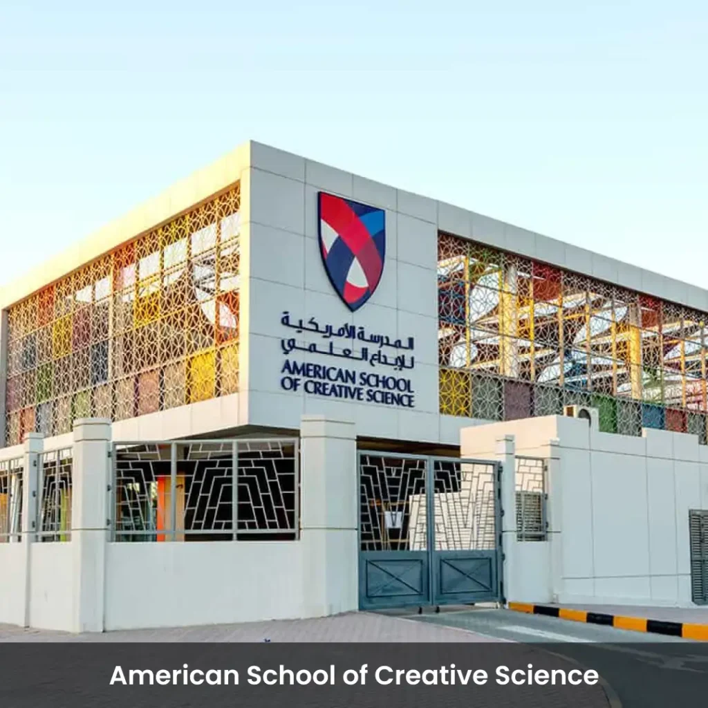 top american curriculum schools in dubai 16 American School of Creative Science