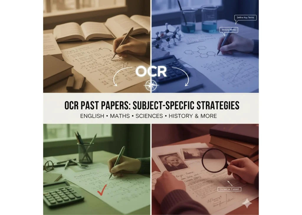 how to use ocr past papers for effective revision 1 ocr past papers