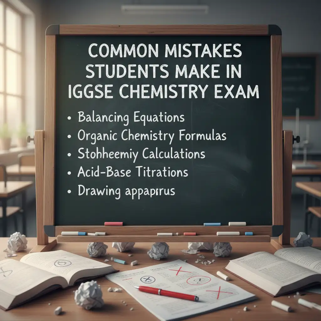 Common Mistakes Students Make in the IGCSE Chemistry Exam
