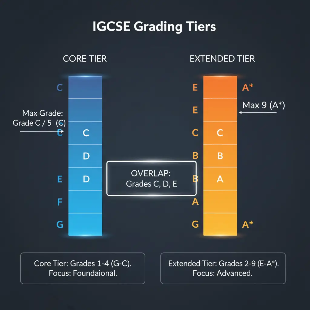 igcse-grading-tiers