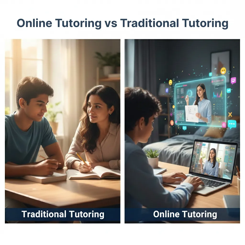 online tutoring vs traditional tutoring