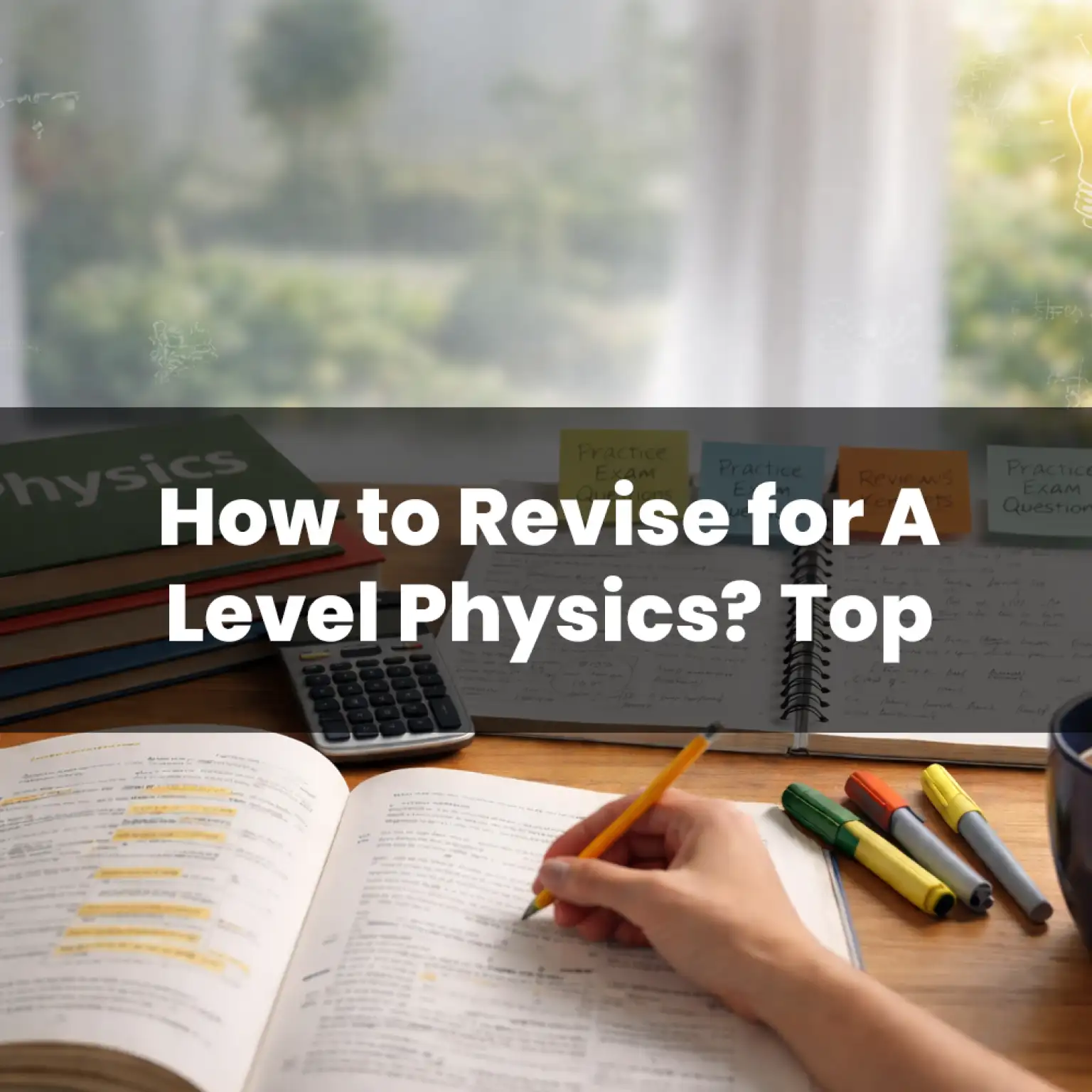 How to Revise for A Level Physics? Top Tips