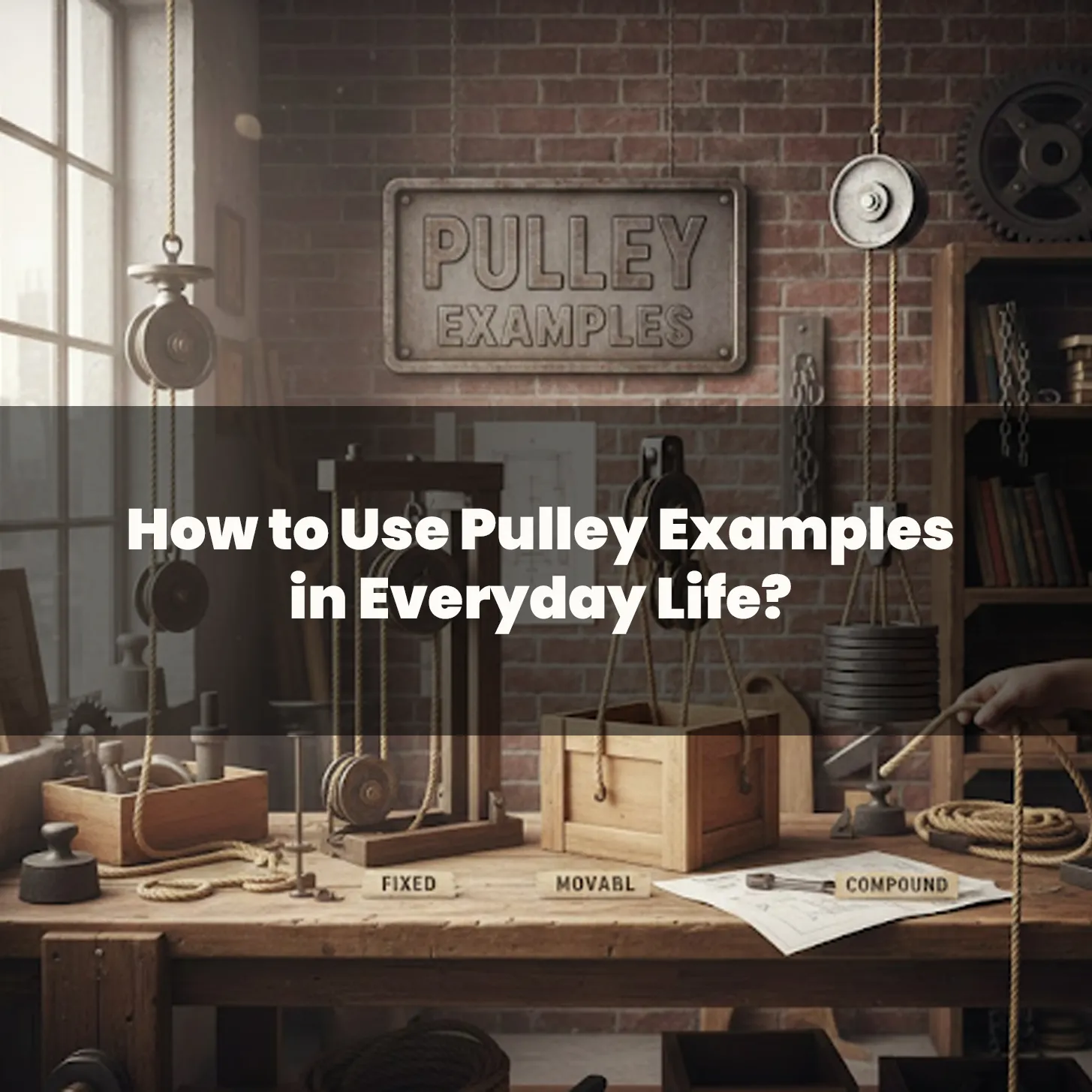 Pulley Examples with Their Types