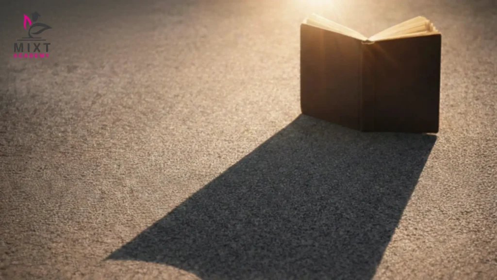 Opaque object blocking light completely