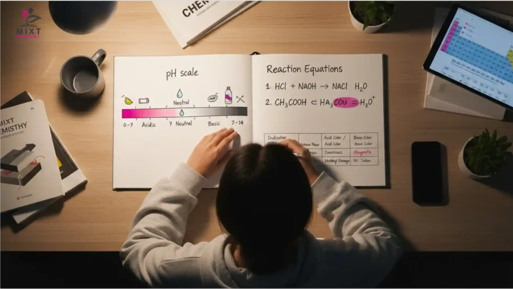 acids, bases and salts | ph scale, properties & reactions 7 IGCSE acids bases and salts exam revision practice