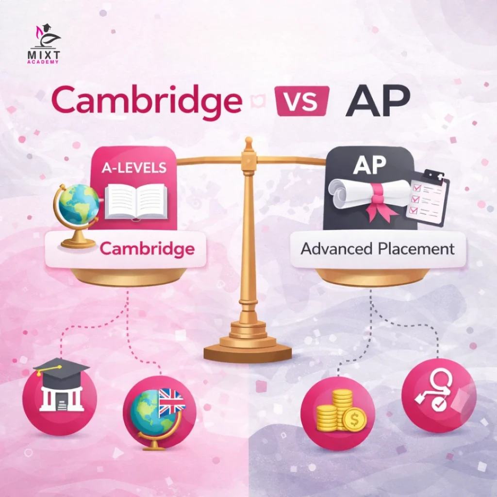 An image showing Cambridge vs AP 