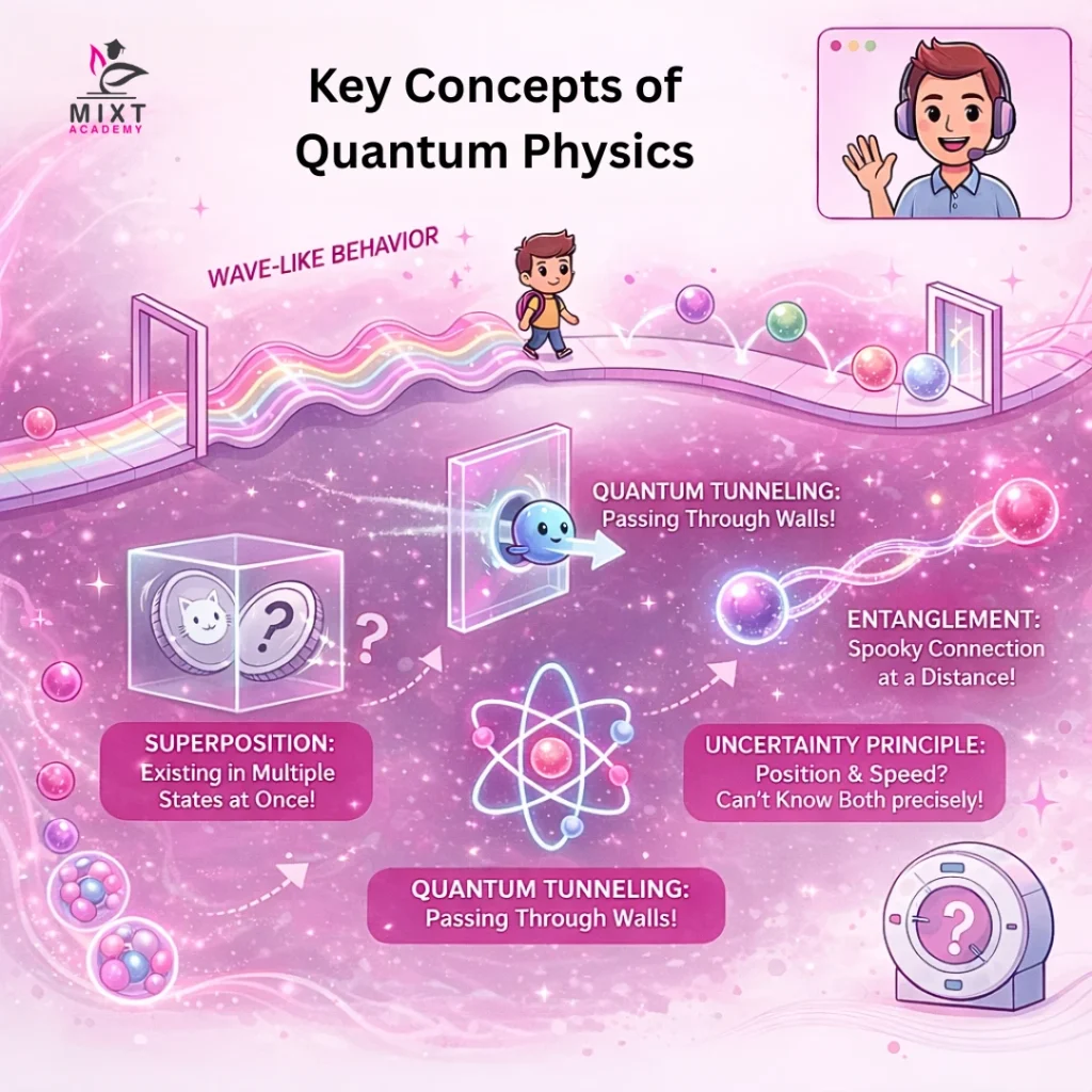 what is quantum physics: a complete and simple guide to understanding the science of the smallest world 1 Key concepts of Quantum Physics