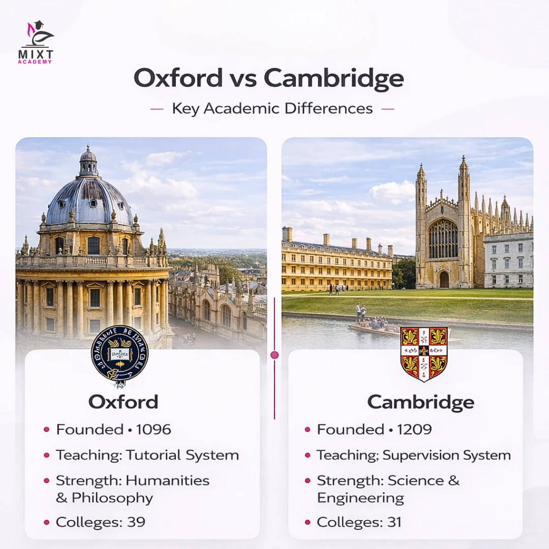 Cambridge vs Oxford: Comparing Two World-Class Universities